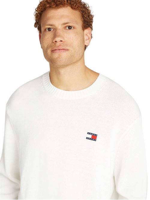 Maglia Tommy Jeans | DM0DM20706YBH BIANCO